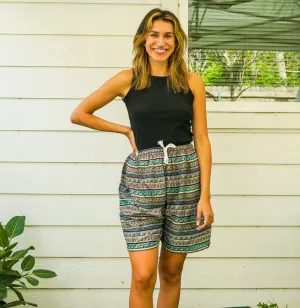 Boho Stripes Shorts