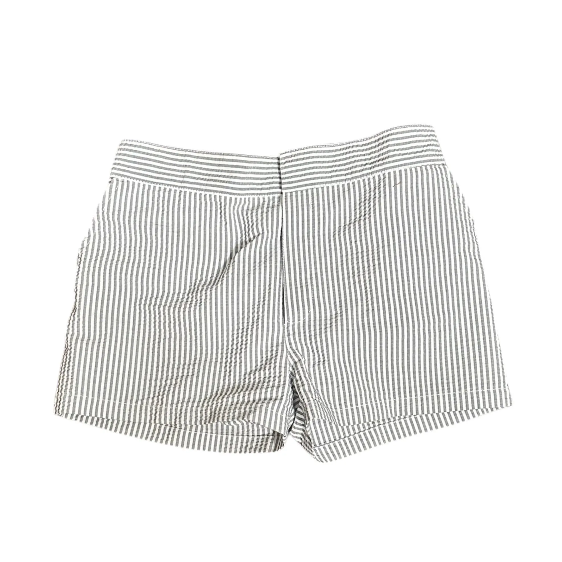 Bonton Seersucker Striped Swim Shorts