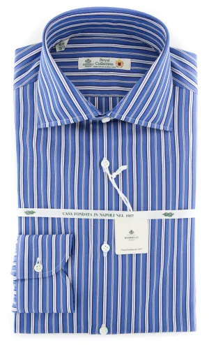 Borrelli Blue Shirt - Slim