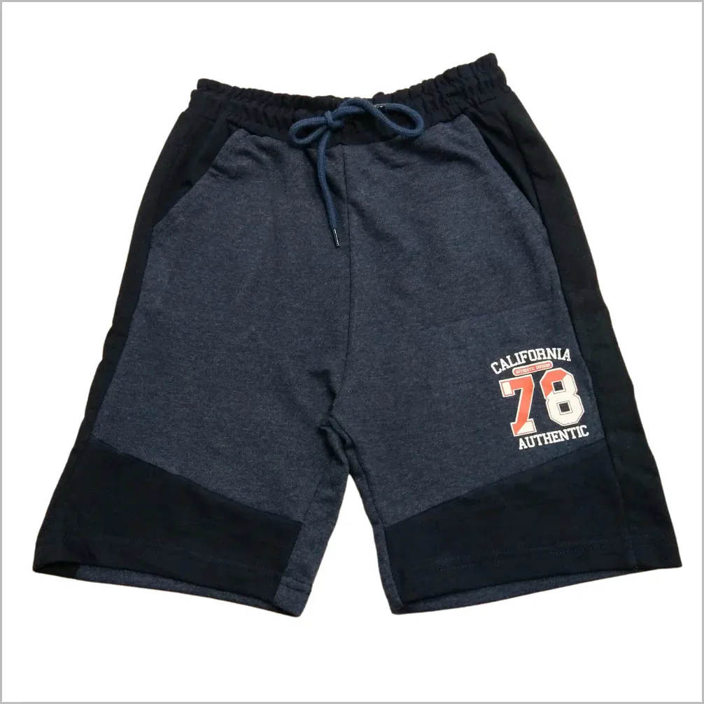 Boys Fleece Sports Shorts Assorted Designs, Wholesale Parcel of 60