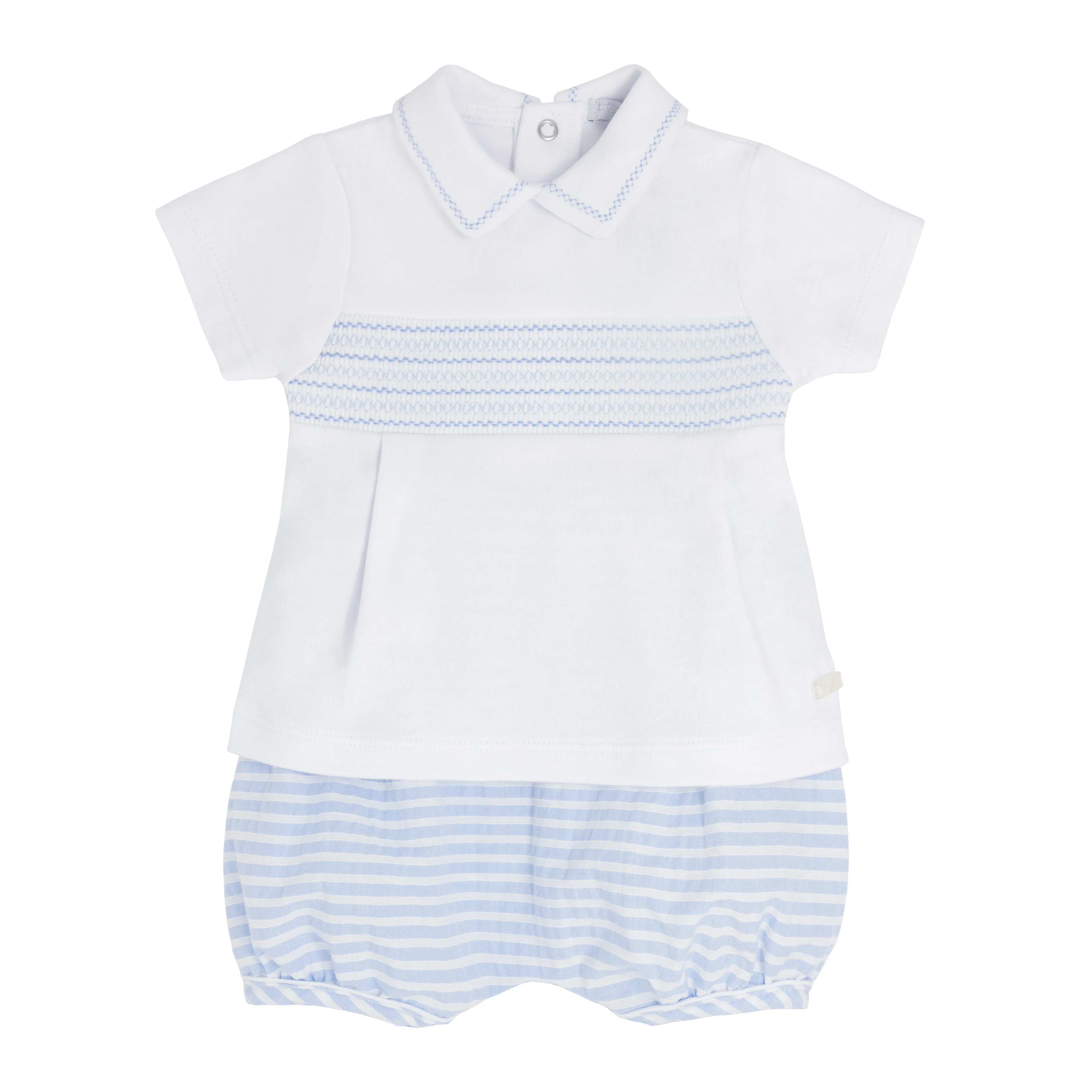 Boys Seersucker Top & Short Set