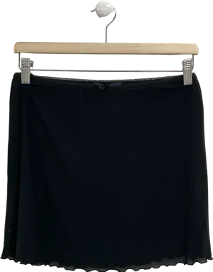 Brandy Melville Black Sephira Skirt UK XS/S