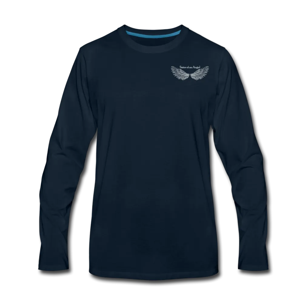 Brother Amazing Angel - Sister of an Angel Men's Premium Long Sleeve T-Shirt