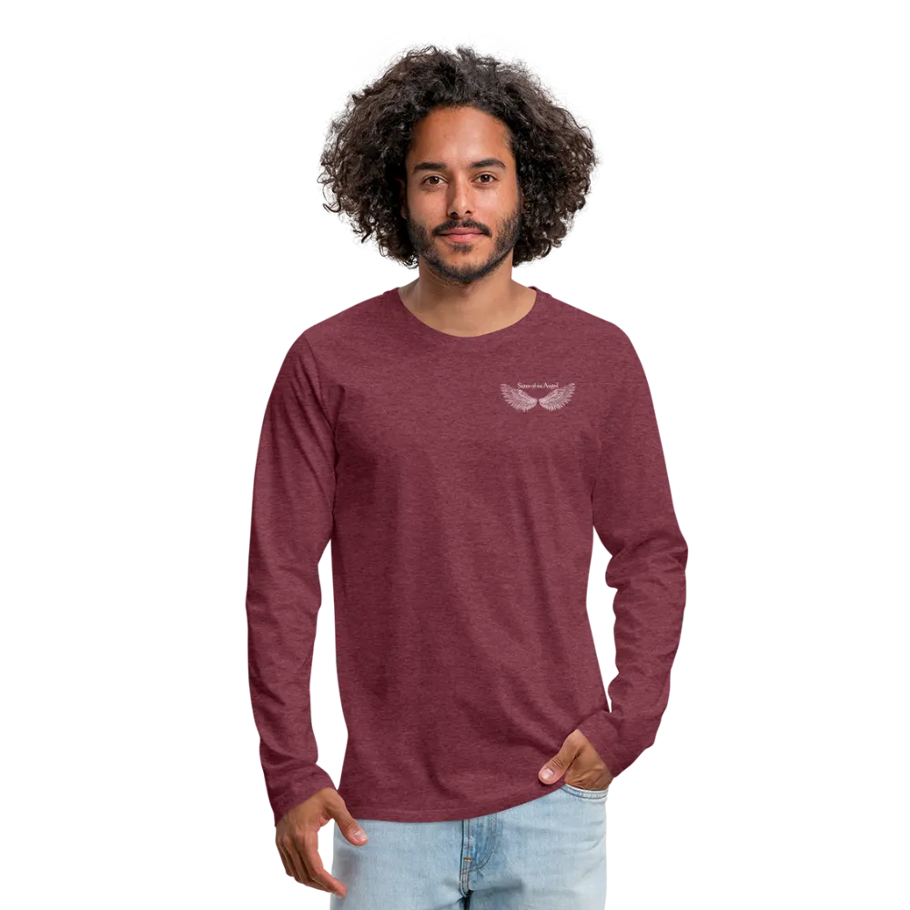 Brother Amazing Angel - Sister of an Angel Men's Premium Long Sleeve T-Shirt