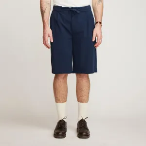 Brotherwolf Seersucker Shorts - Navy