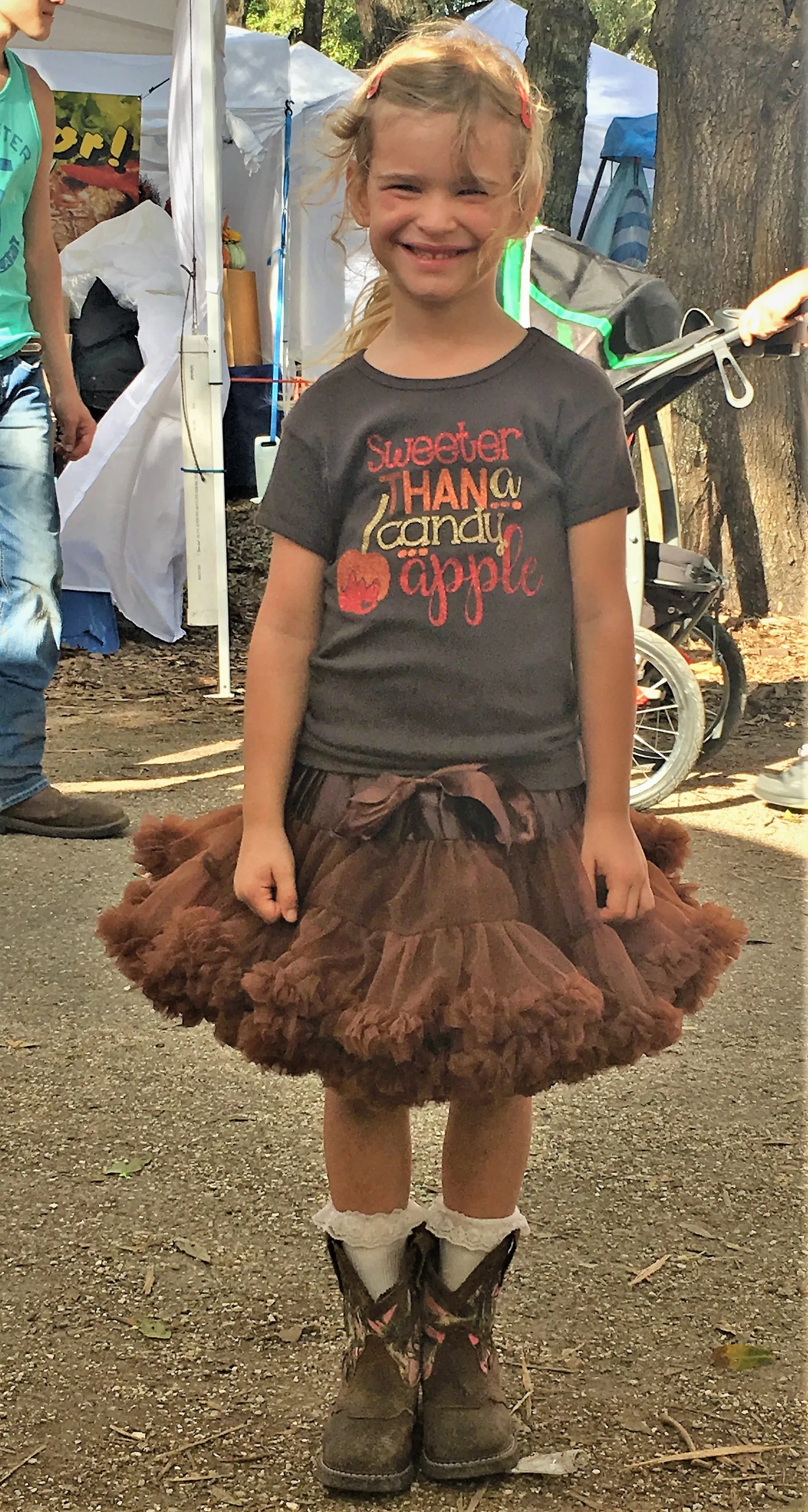 Brown Pettiskirt