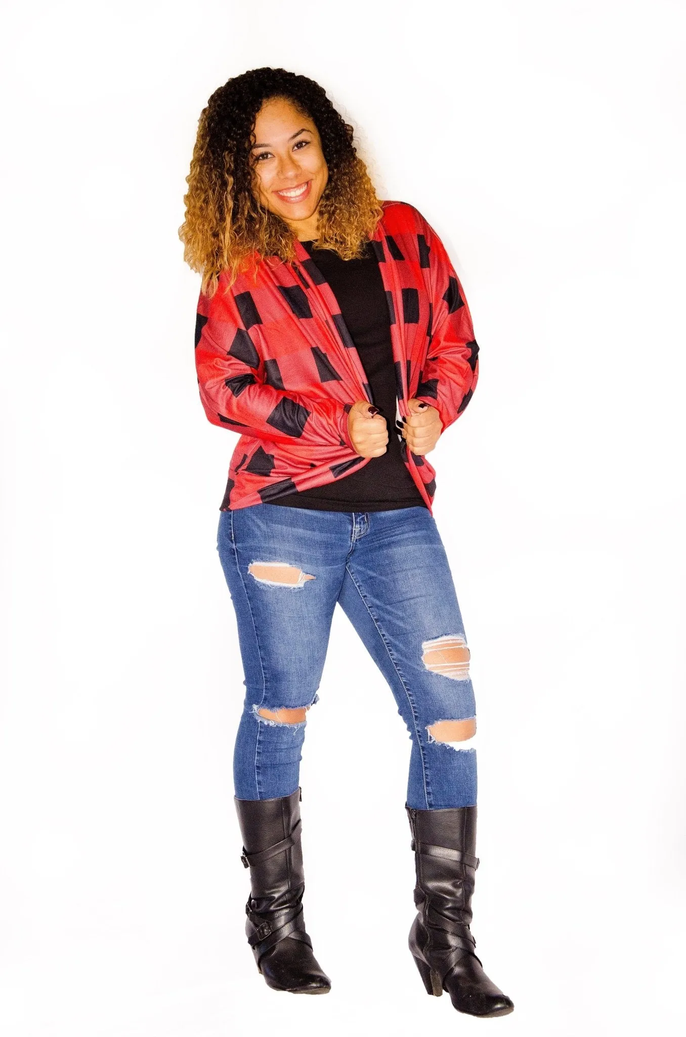 Buffalo Plaid Cardigan