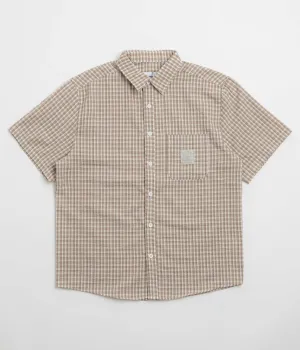 Butter Goods Equipment Short Sleeve Shirt - Taupe