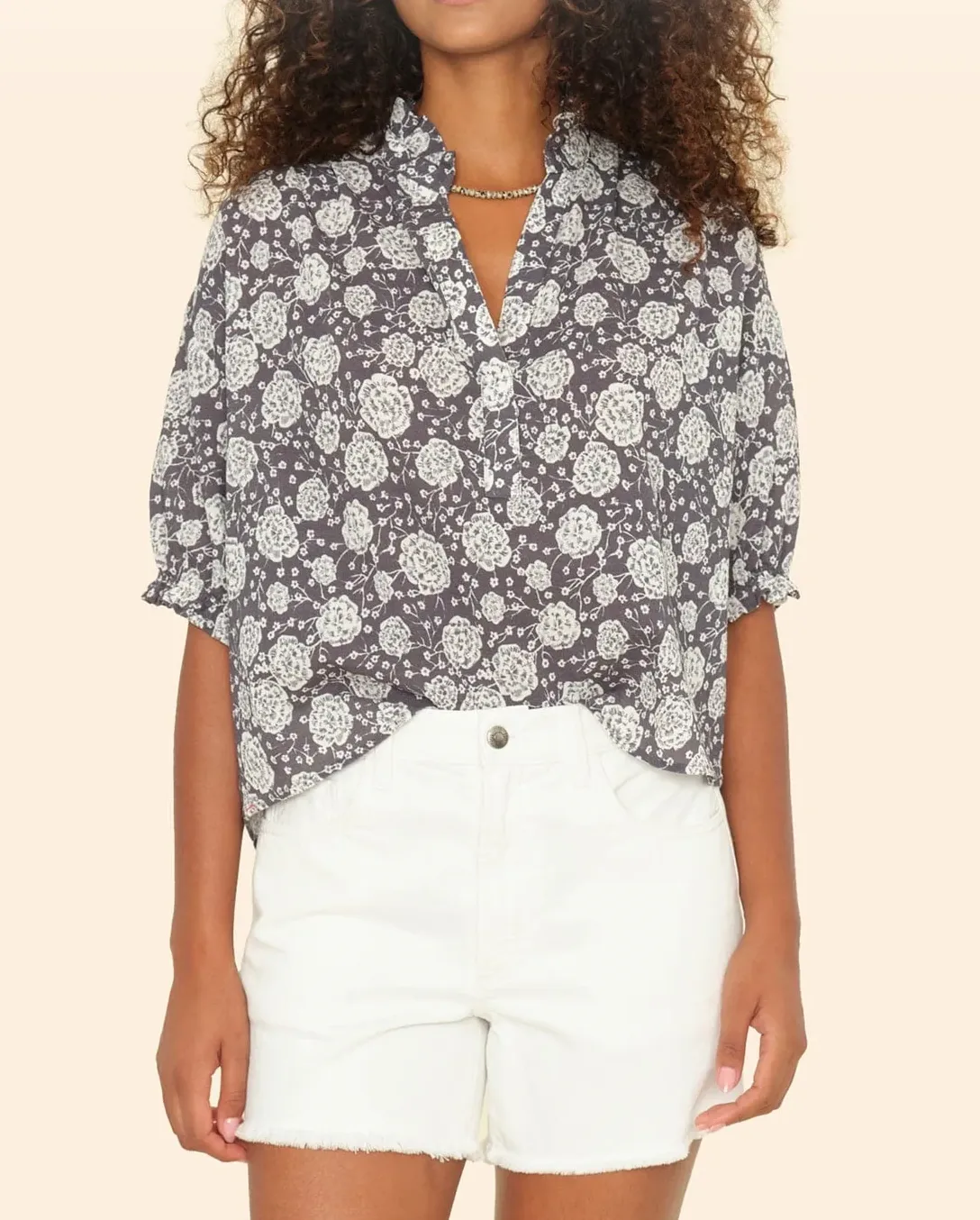 Cam Top - Smokey Gray