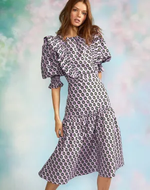 Campbell Cotton Ruffle Dress