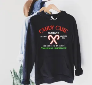 Candy Cane Company Hoodie | Christmas Hoodie | Soft Unisex Fleece Hoodie