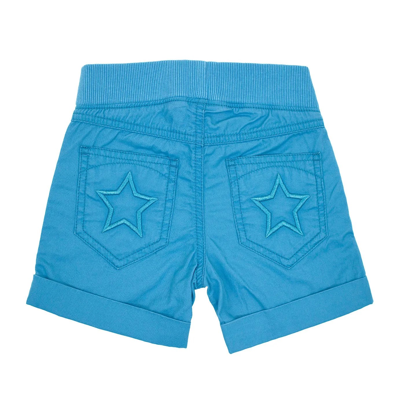 Canvas Star Shorts in Atlantis
