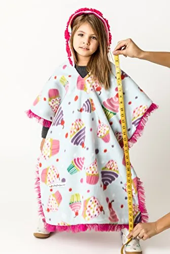 Car Seat Poncho - Car Crash Tested and CPSC Compliant - Cupcakes