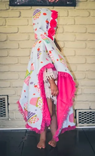 Car Seat Poncho - Car Crash Tested and CPSC Compliant - Cupcakes