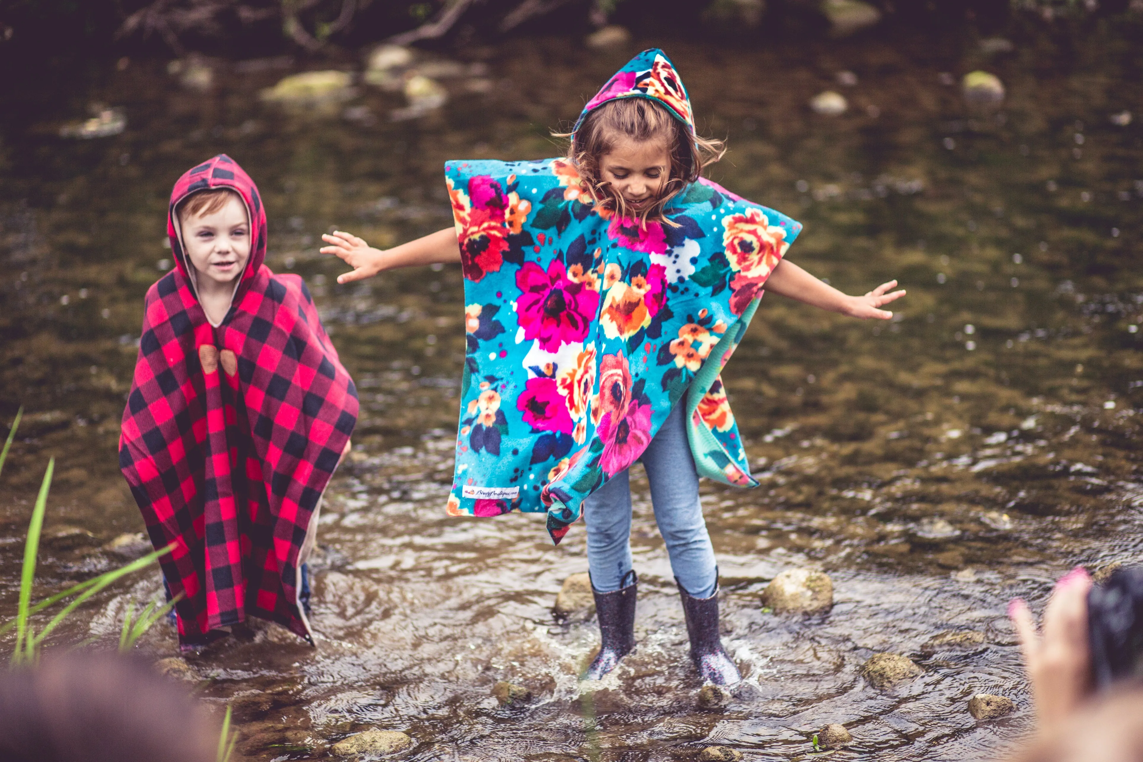 Car Seat Poncho - Car Crash Tested and CPSC Compliant - Florals & Mermaids