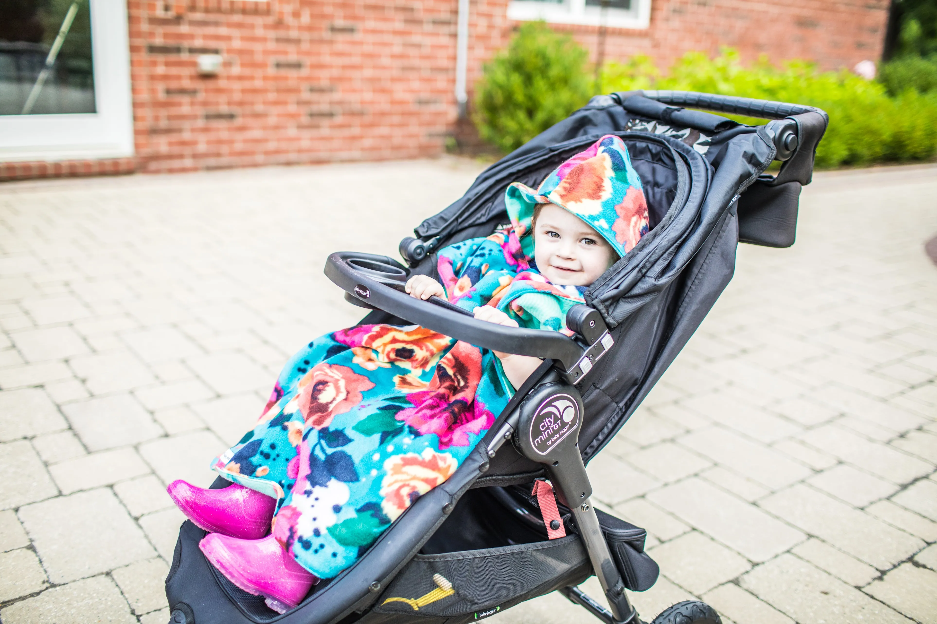 Car Seat Poncho - Car Crash Tested and CPSC Compliant - Florals & Mermaids