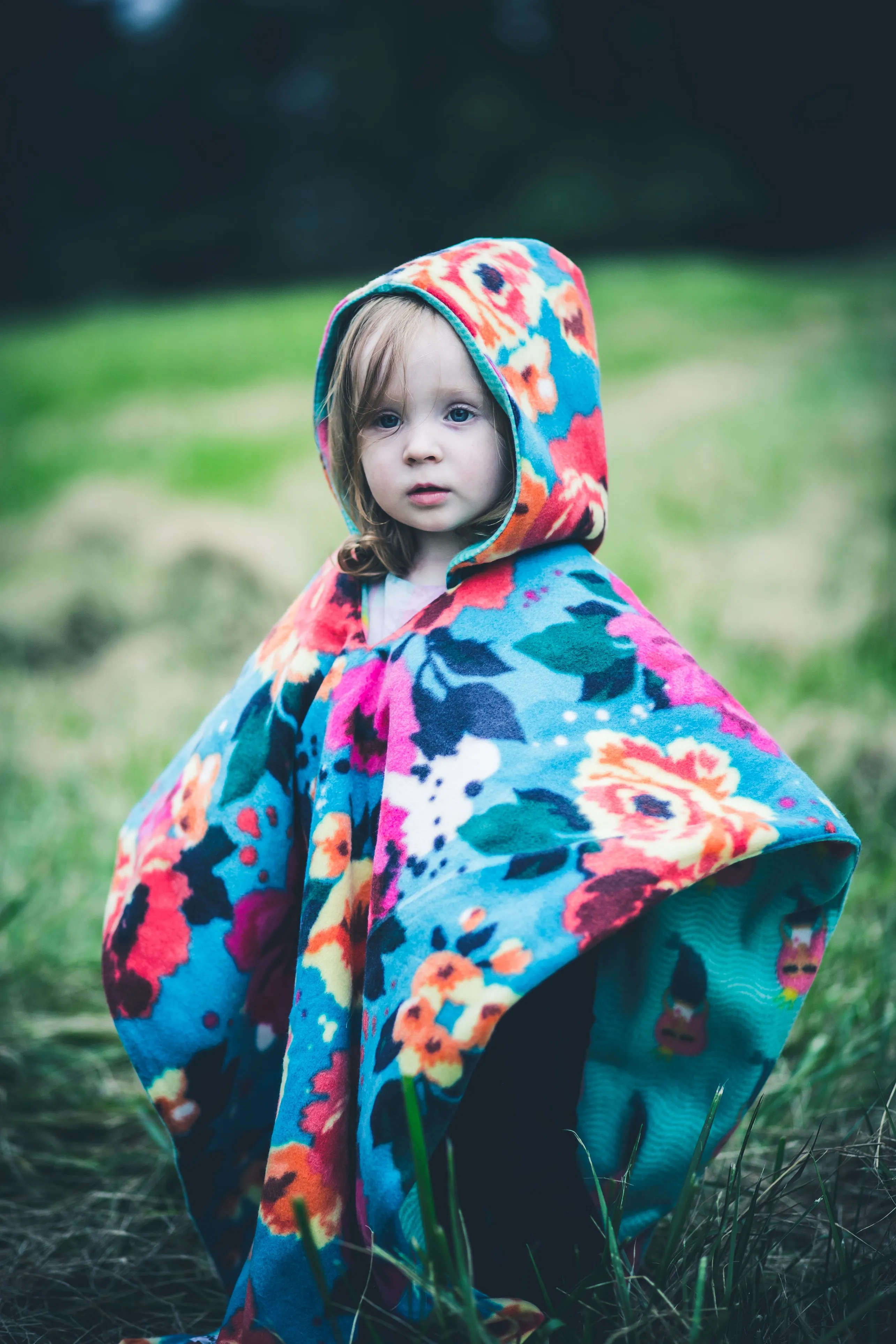 Car Seat Poncho - Car Crash Tested and CPSC Compliant - Florals & Mermaids