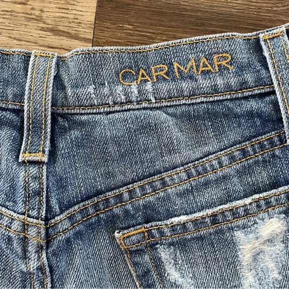 Carmar distressed denim shorts 25
