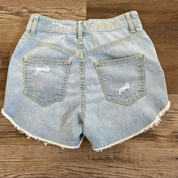 Carmar distressed denim shorts 25