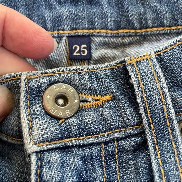 Carmar distressed denim shorts 25