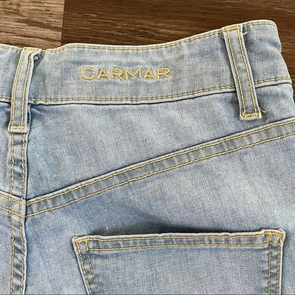 Carmar distressed denim shorts 25