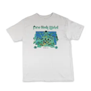 Carve Wicked 'Carve Bloody Wicked Inverted' T-Shirt (White)