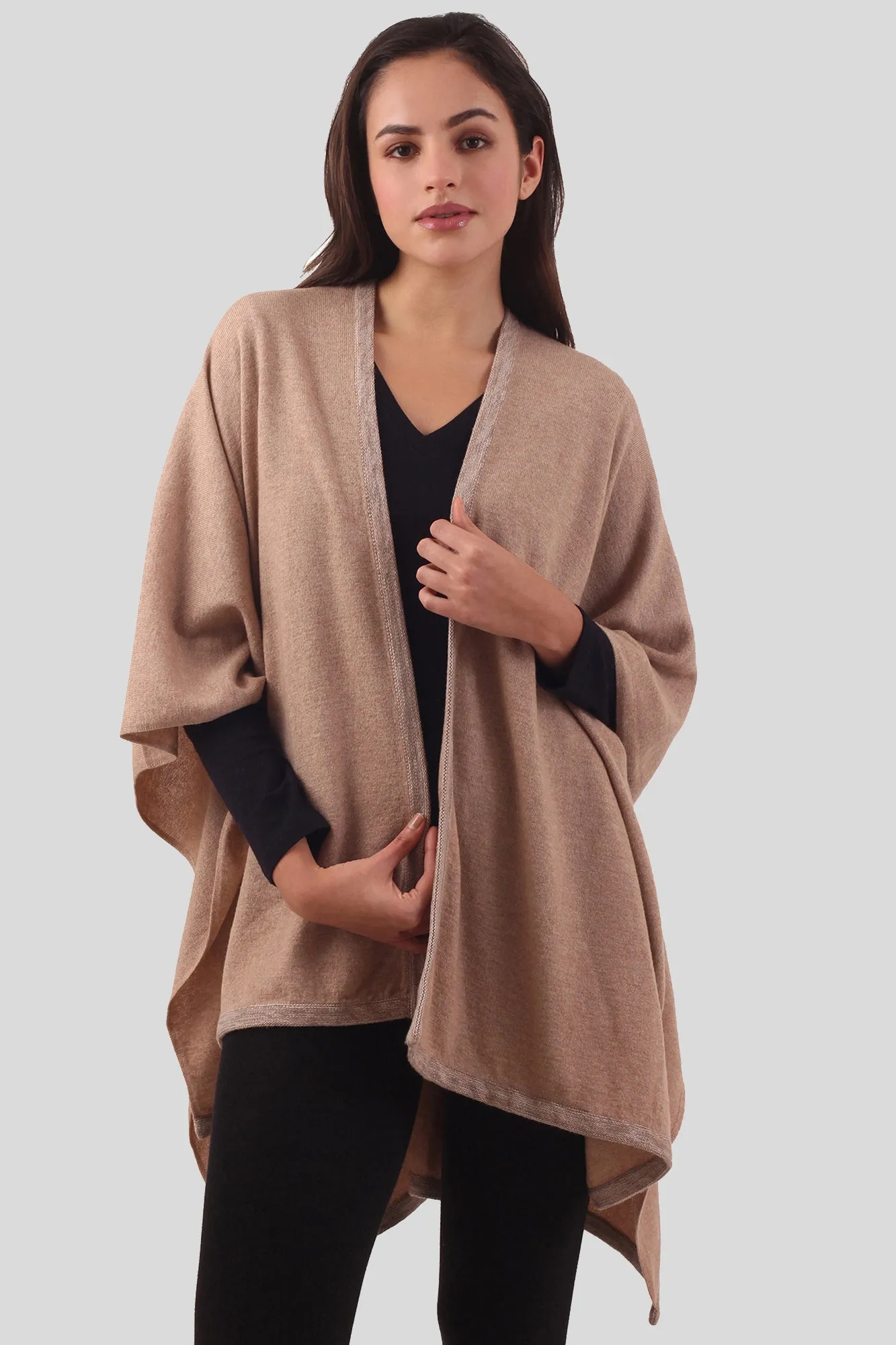 Cashew Brown Dazzle Kimono