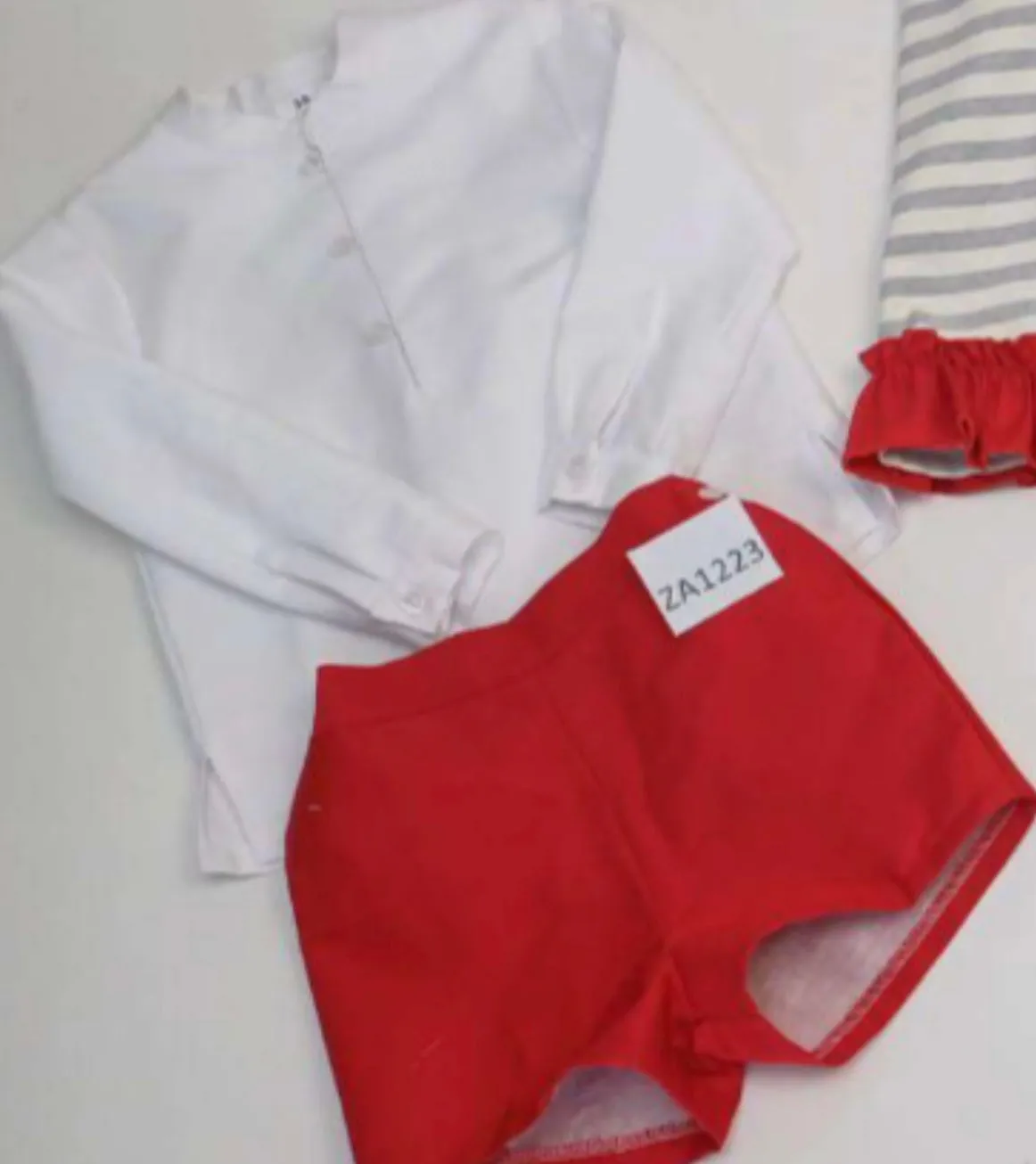 Ceyber Baby Boys Red Short Set