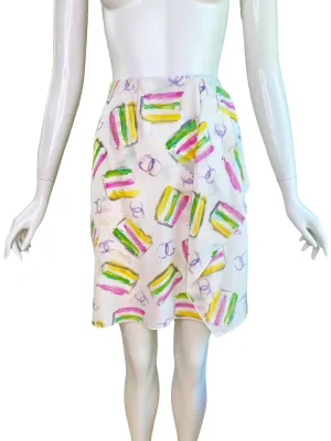 Chanel Skirt Resort 2005 Cake Print
