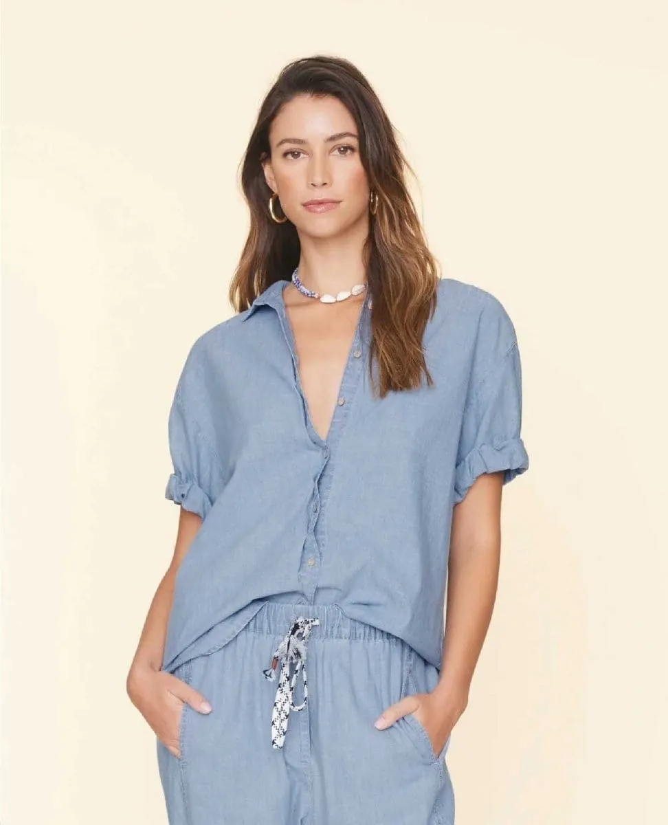Channing Shirt Dusty Blue