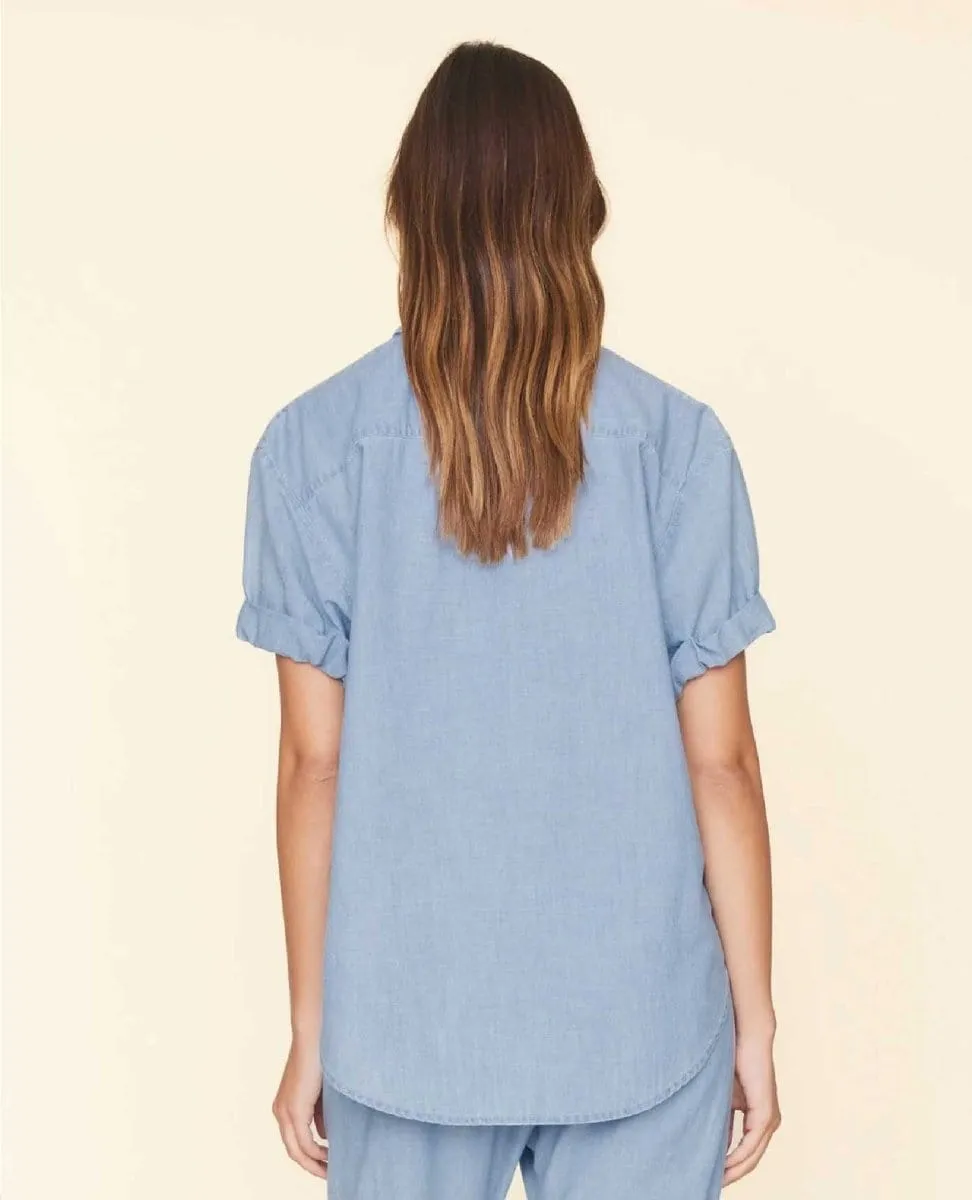 Channing Shirt Dusty Blue
