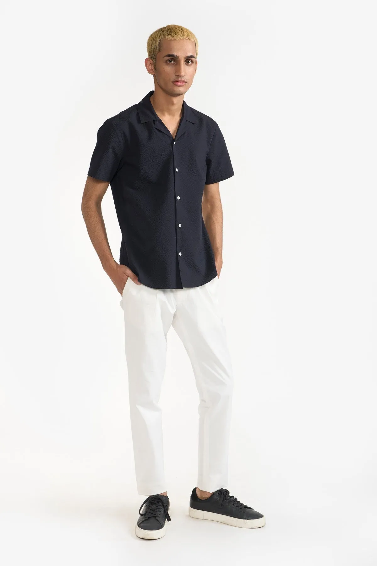 CHARLES NAVY MEN'S SHIRT