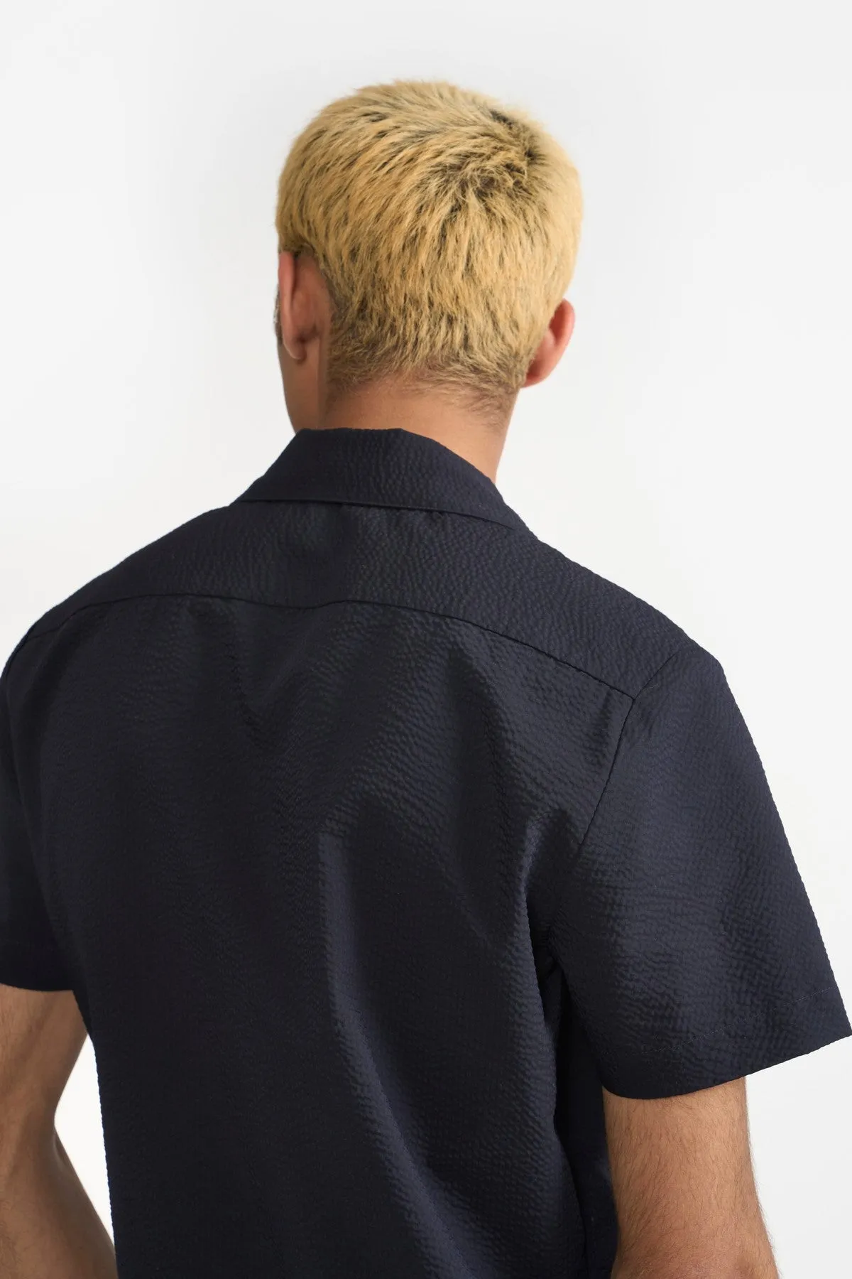 CHARLES NAVY MEN'S SHIRT