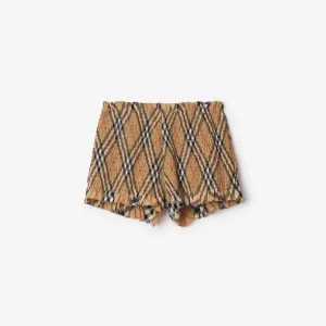 Check Cotton Shorts 8100074