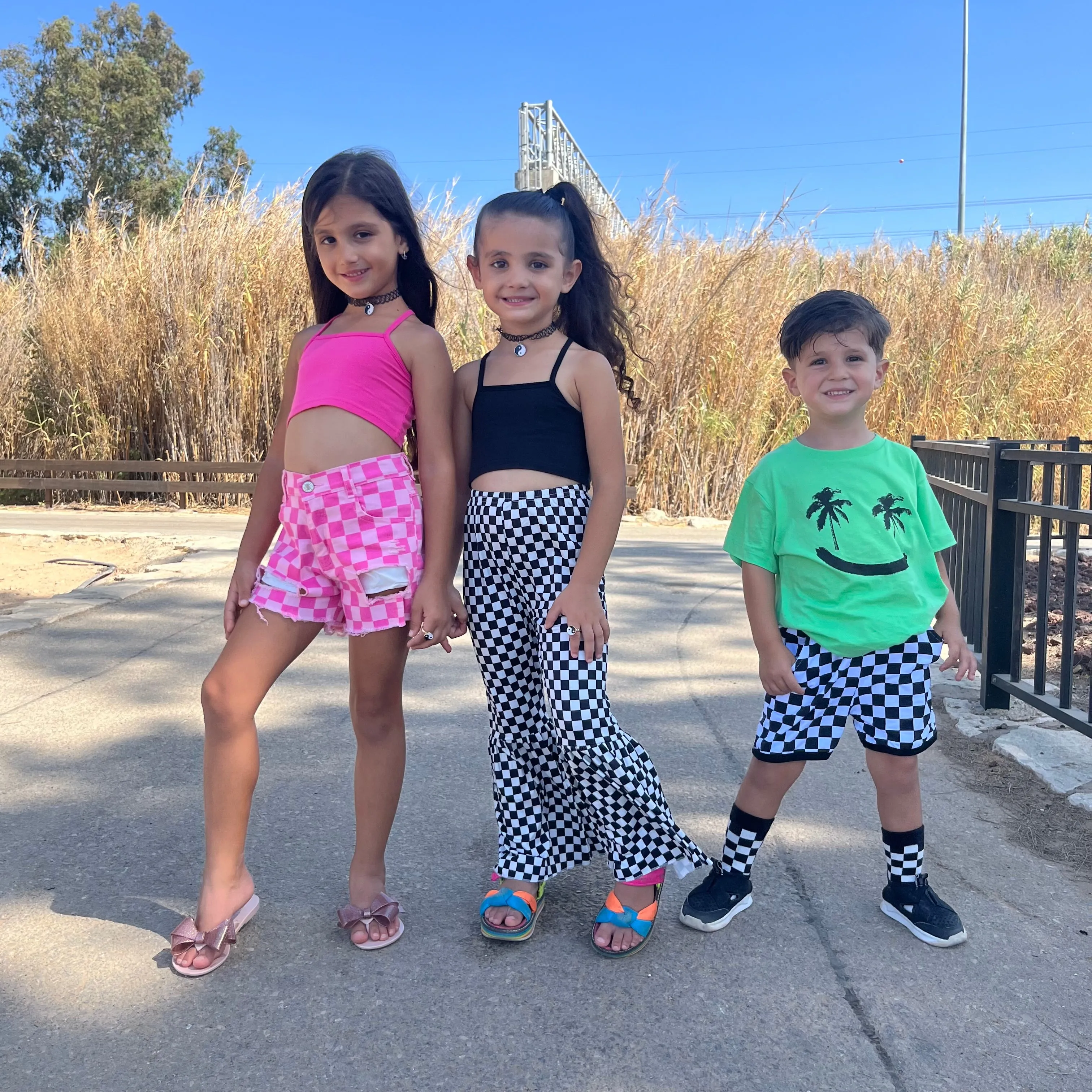 Checkered Shorts