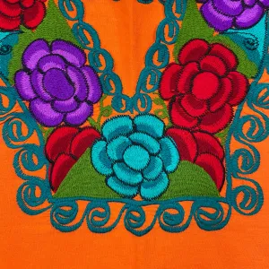 Chiapas Embroider Top- Plus Size