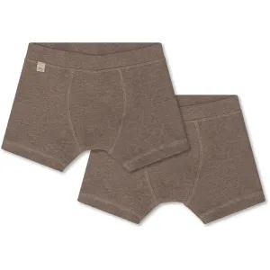 Cilas boxershorts - 2 pack - Brown melange