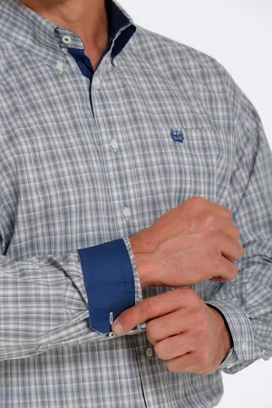 Cinch Long Sleeve Shirt MTW1105244WHT