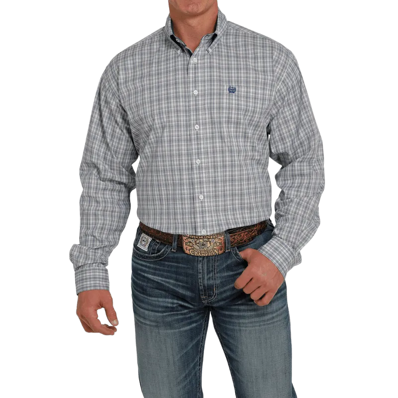 Cinch Long Sleeve Shirt MTW1105244WHT