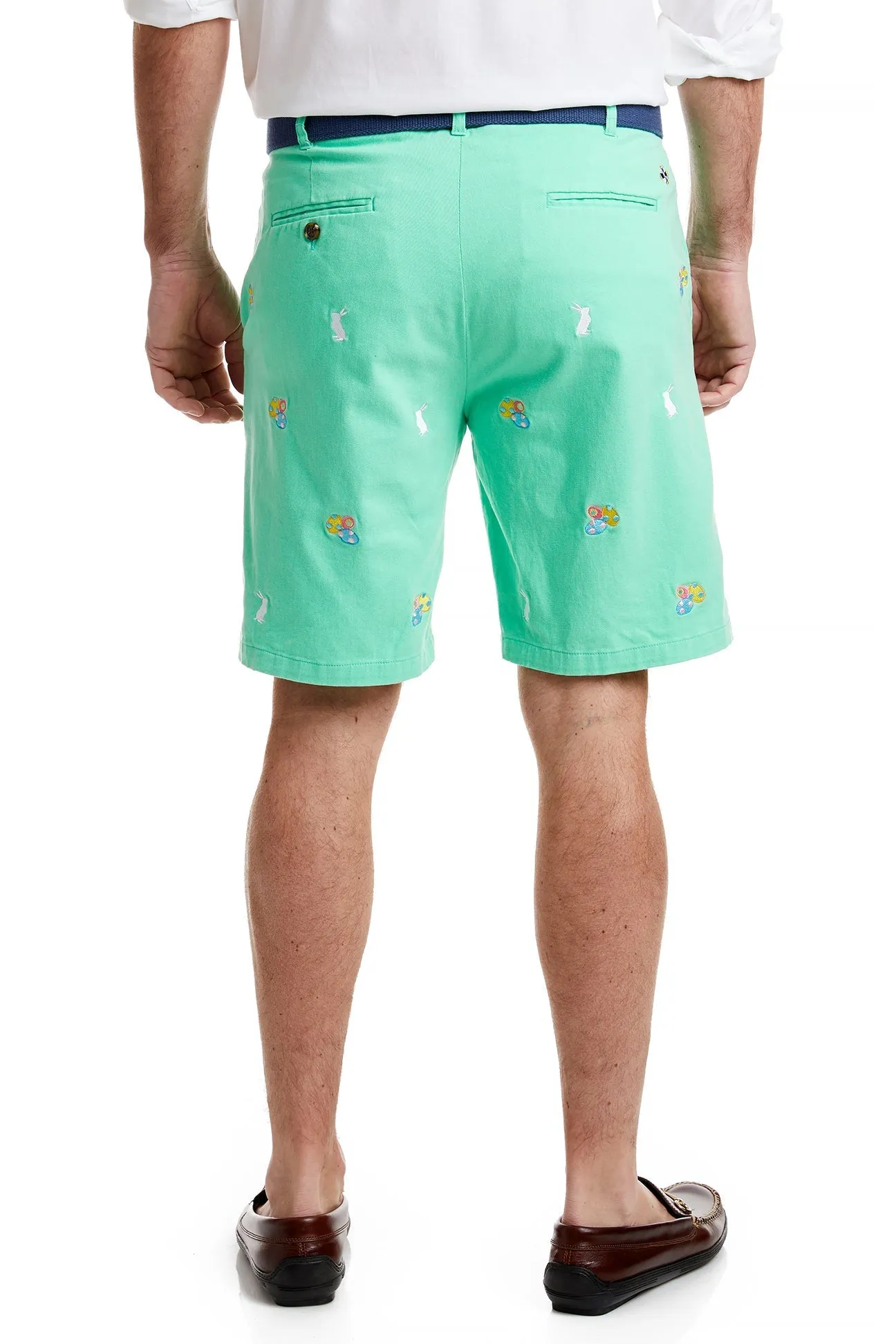 Cisco Short Spring Green with Easter Egg & Bunny