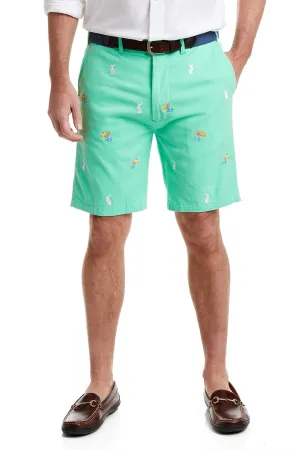 Cisco Short Spring Green with Easter Egg & Bunny