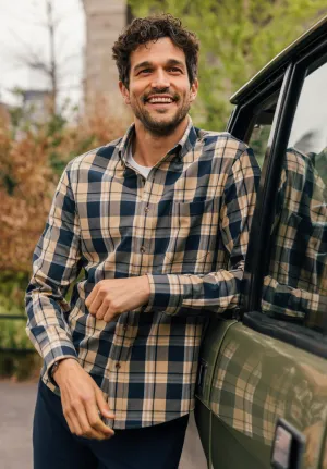 City Flannel - Khaki William Plaid