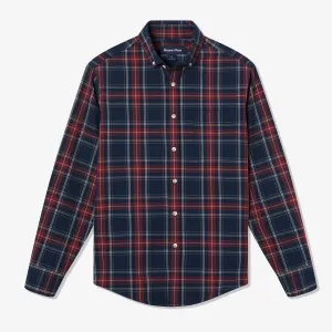 City Flannel - Navy Tartan