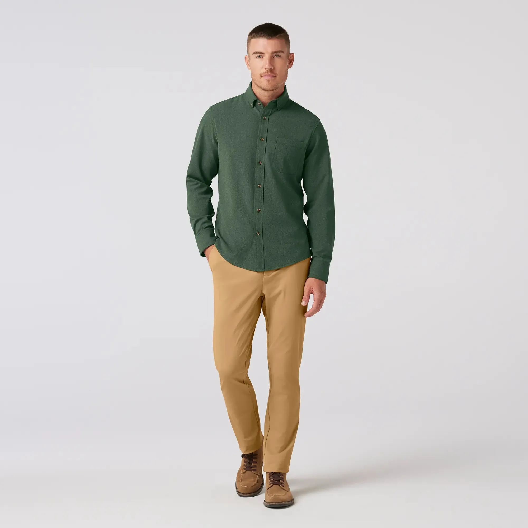 City Flannel - Spruce Heather