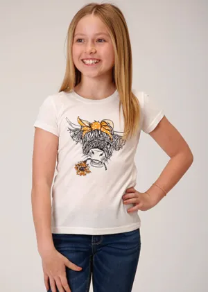CL03-009-0513-2040 Girls S/S Shirt Jersey Knit