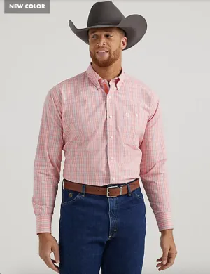 CL112346526 Mens Wrangler L/S GS Plaid Button
