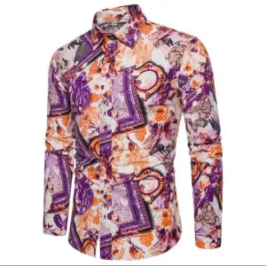 Contemporary Print Dress Shirts