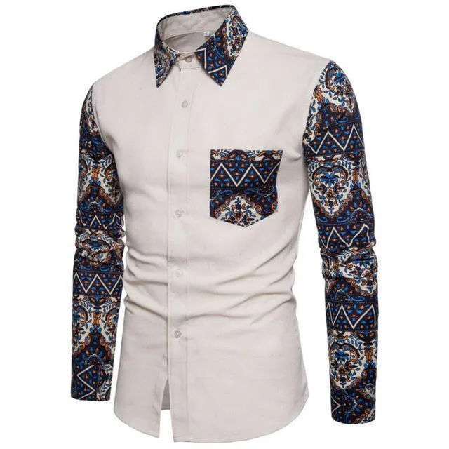 Contemporary Print Dress Shirts
