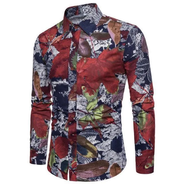 Contemporary Print Dress Shirts