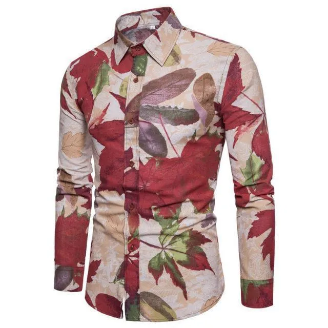 Contemporary Print Dress Shirts
